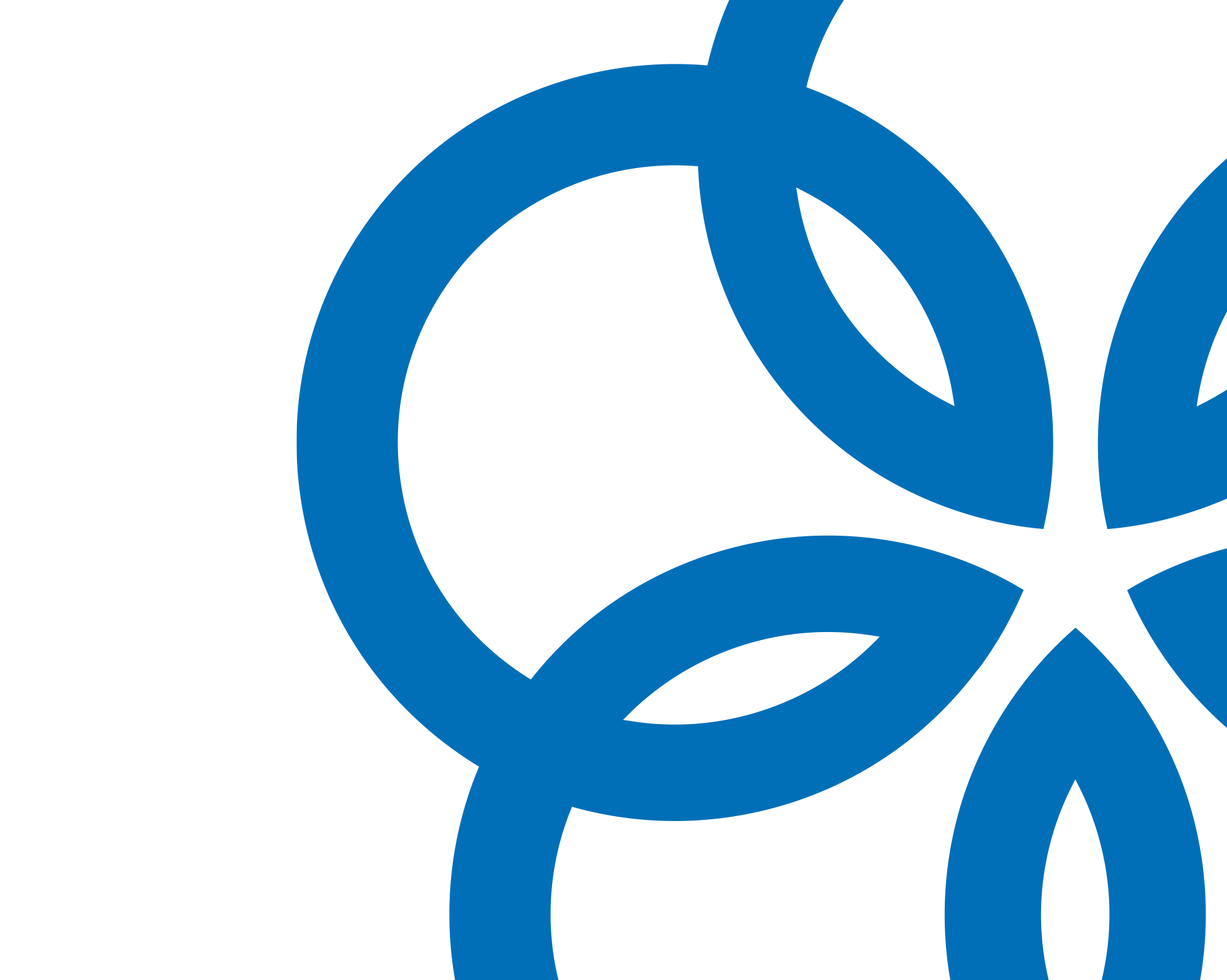 Logo on colored background
